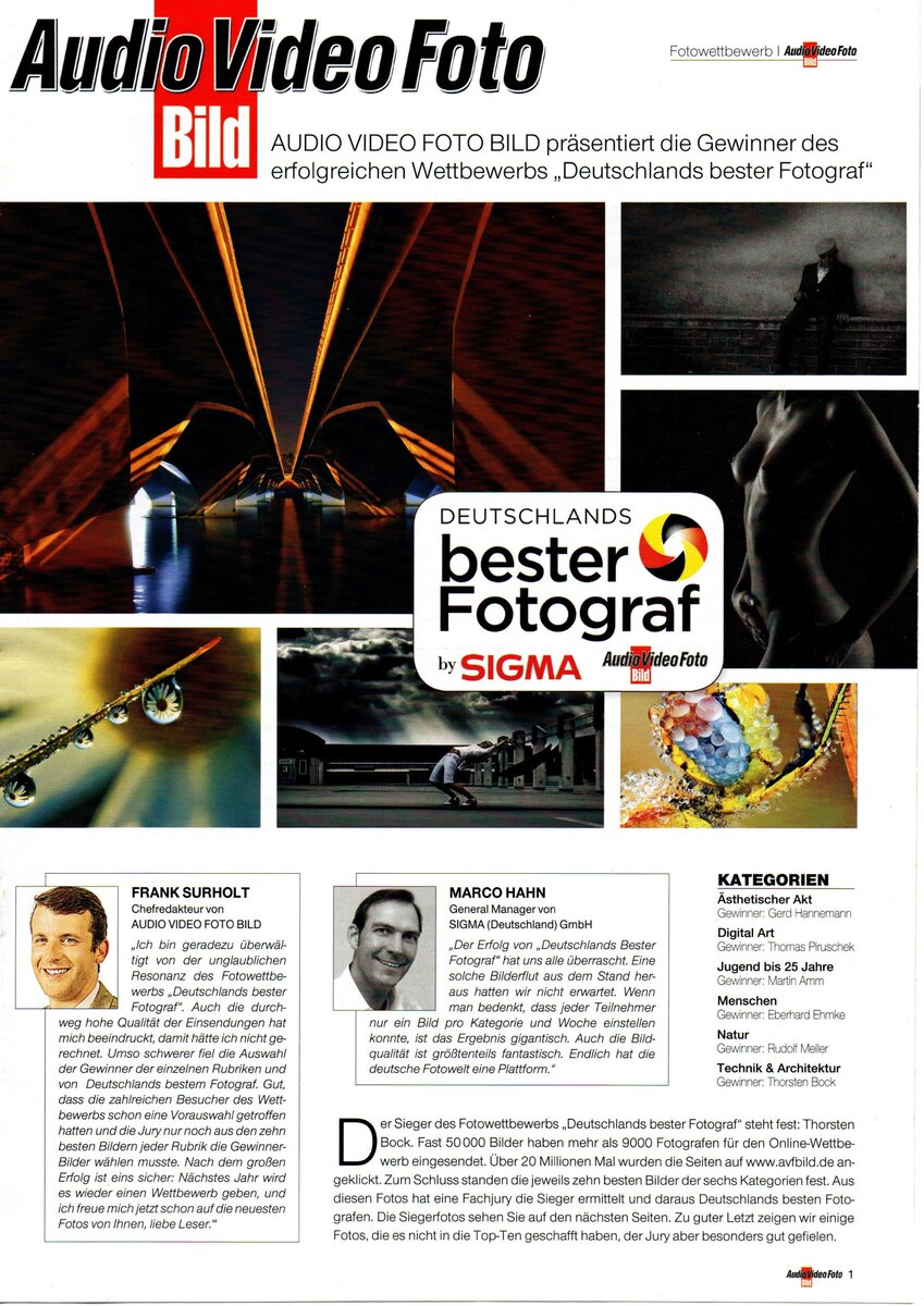 Deutschlands bester Fotograf by Sigma