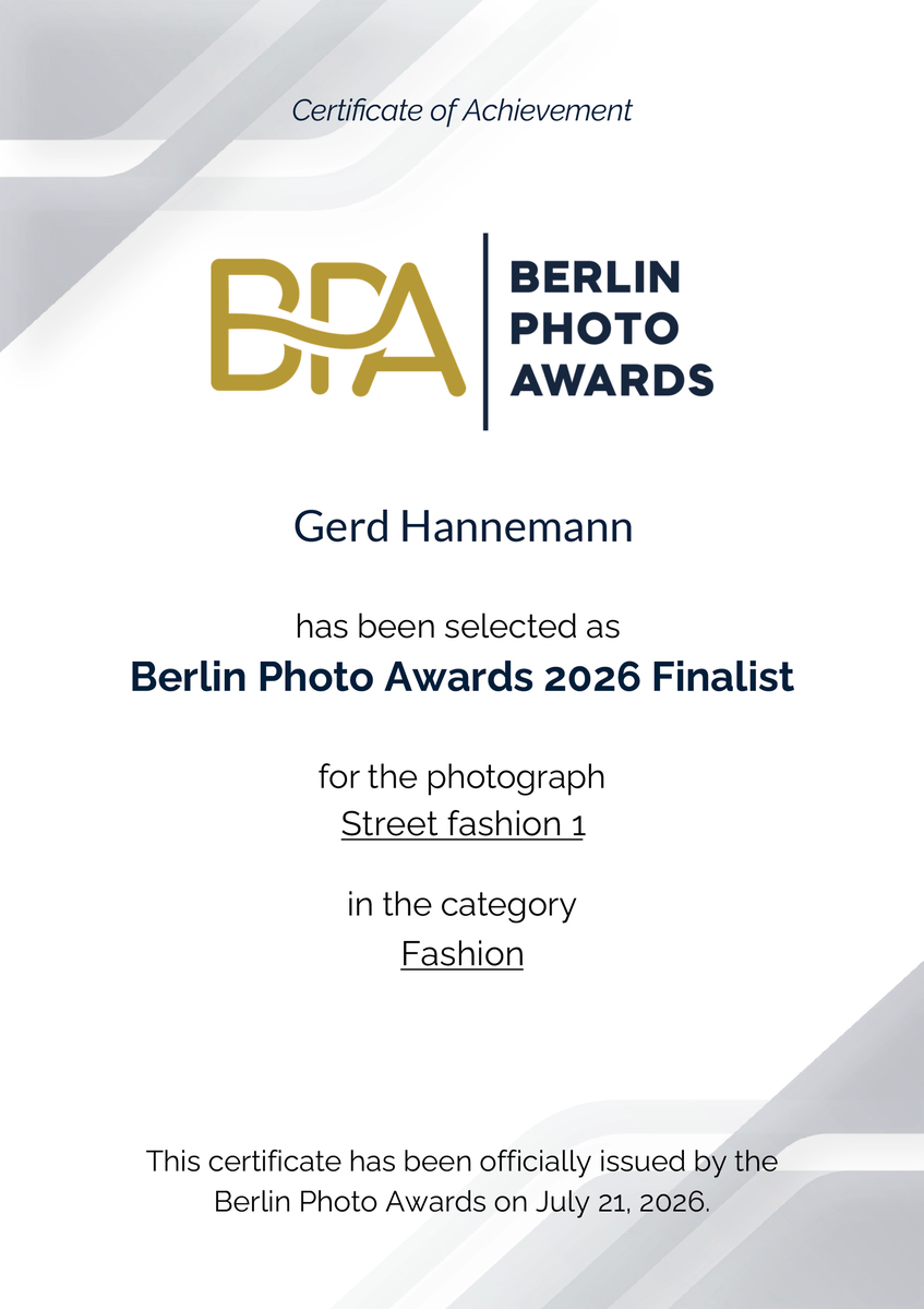 Berlin Photo Awards 2026 Finalist