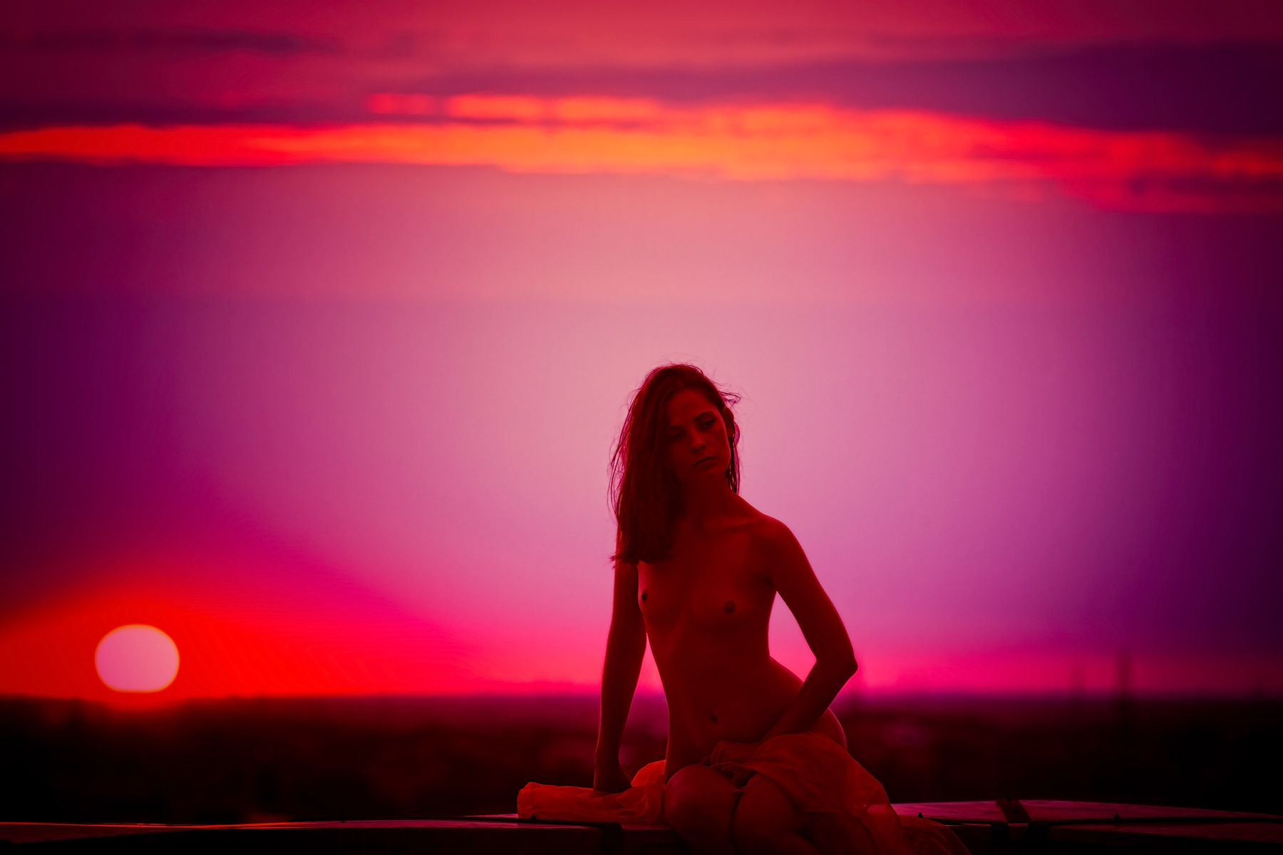 sensual sunset - Bianca