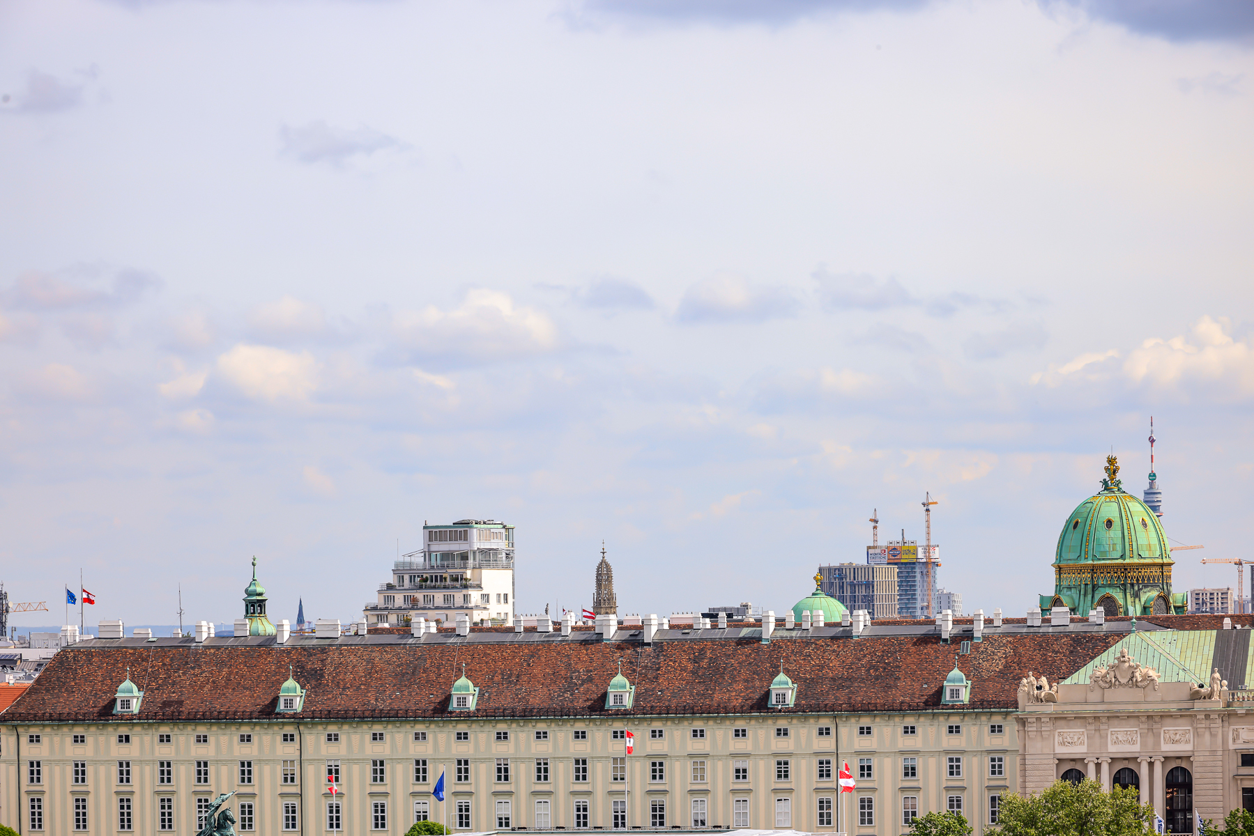 Aussicht Libelle Museumsquartier