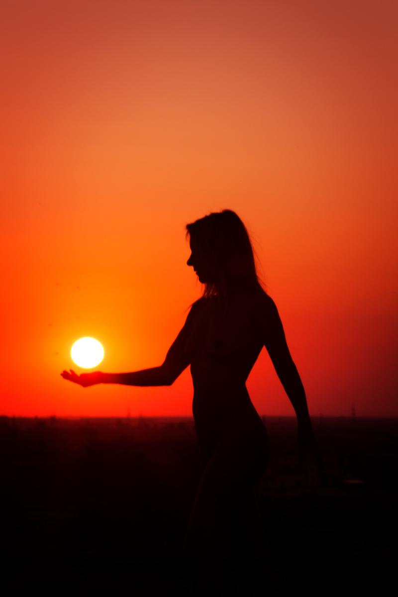 goddess of sunset - Laura S.