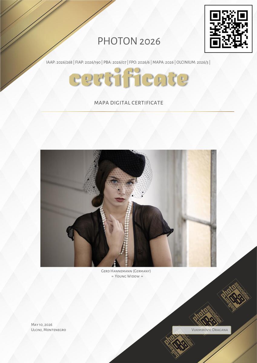 Photon 2026 - MAPA Digital Certificate